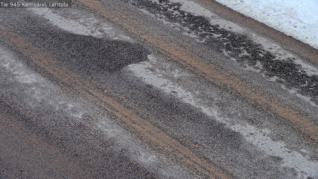 Weather Camera Image Road 945 Kemijärvi, Lehtola, Kemijärvi, Lappi