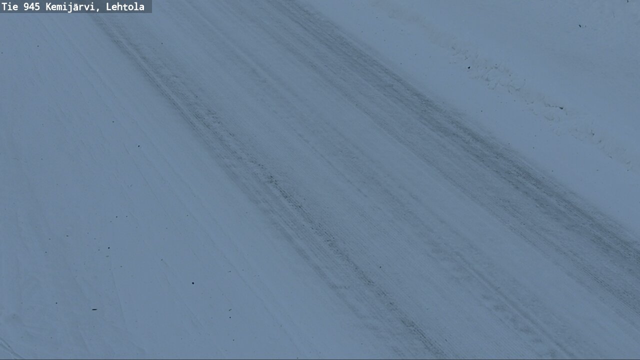 Weather Camera Image Road 945 Kemijärvi, Lehtola, Kemijärvi, Lappi
