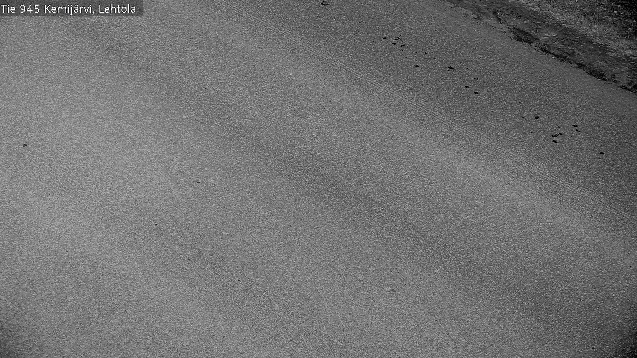 Weather Camera Image Väg 945 Kemijärvi, Lehtola, Kemijärvi, Lappi