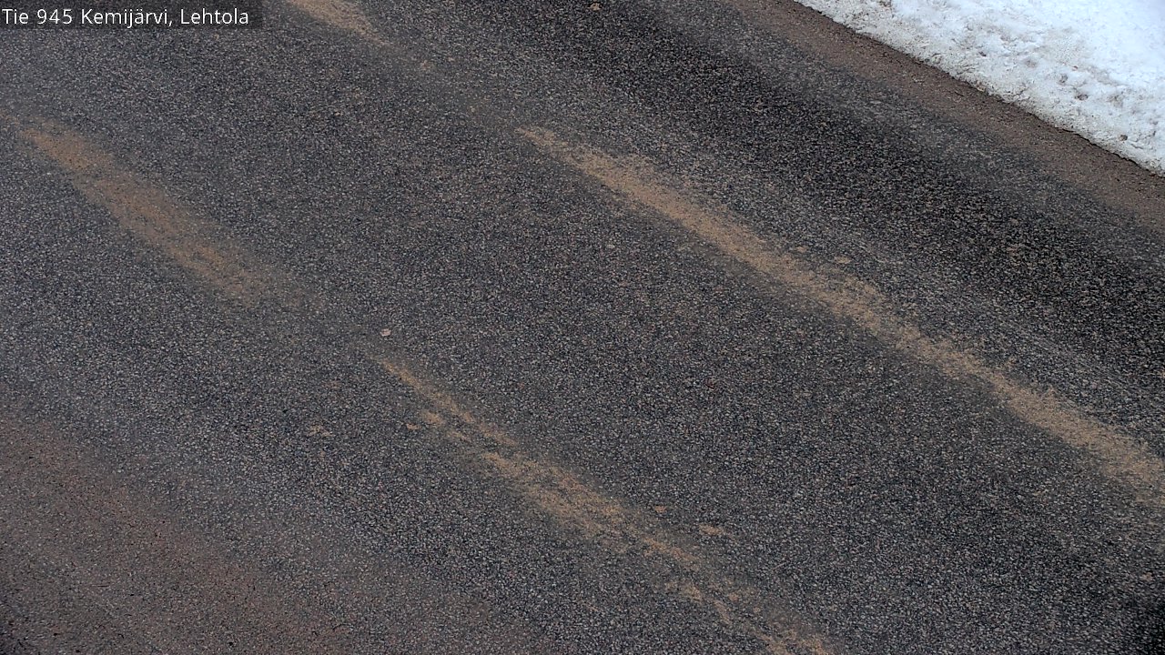 Weather Camera Image Road 945 Kemijärvi, Lehtola, Kemijärvi, Lappi