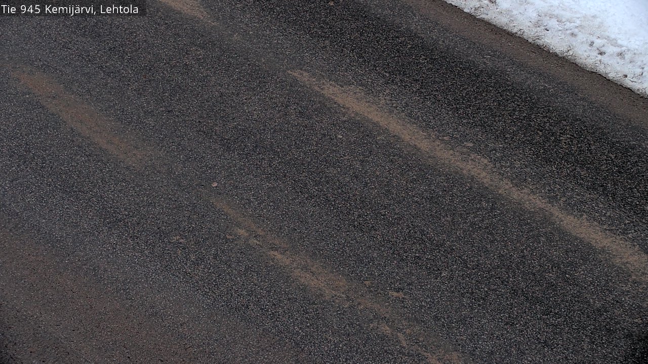 Weather Camera Image Road 945 Kemijärvi, Lehtola, Kemijärvi, Lappi