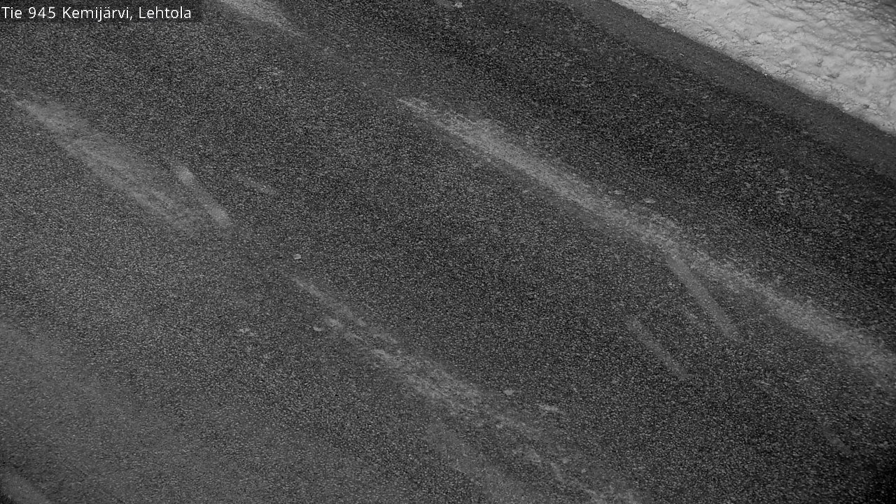 Weather Camera Image Road 945 Kemijärvi, Lehtola, Kemijärvi, Lappi