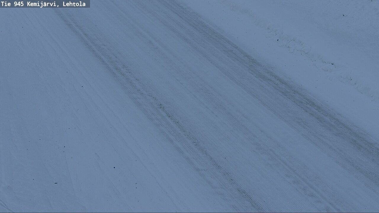 Weather Camera Image Road 945 Kemijärvi, Lehtola, Kemijärvi, Lappi