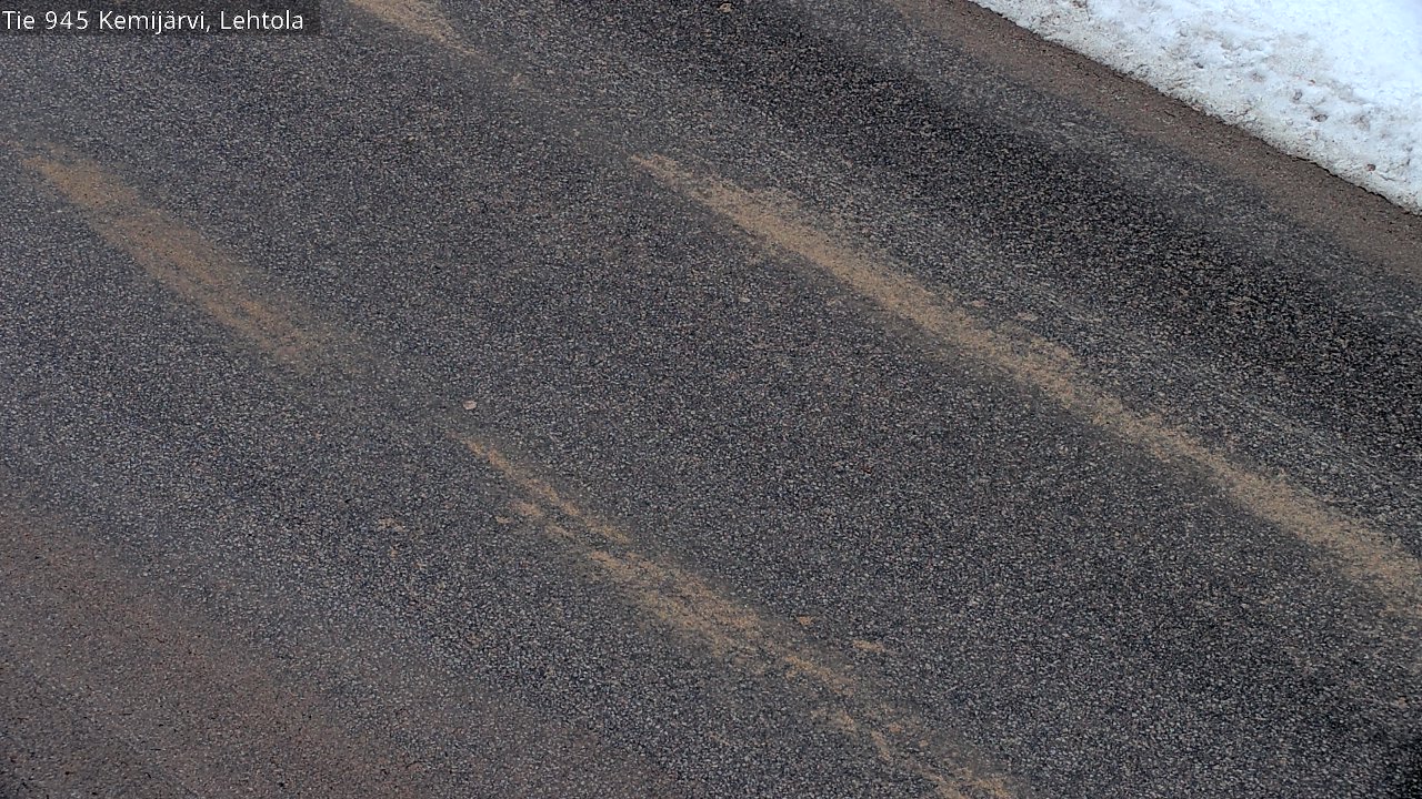 Weather Camera Image Road 945 Kemijärvi, Lehtola, Kemijärvi, Lappi