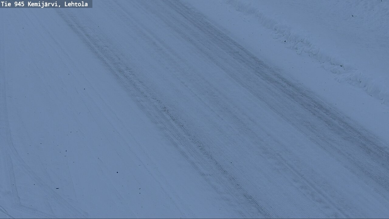 Weather Camera Image Road 945 Kemijärvi, Lehtola, Kemijärvi, Lappi