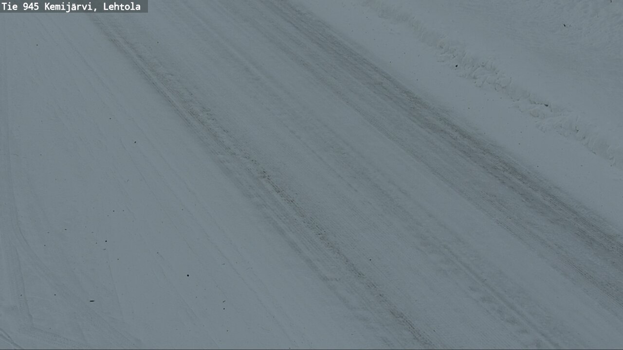 Weather Camera Image Road 945 Kemijärvi, Lehtola, Kemijärvi, Lappi