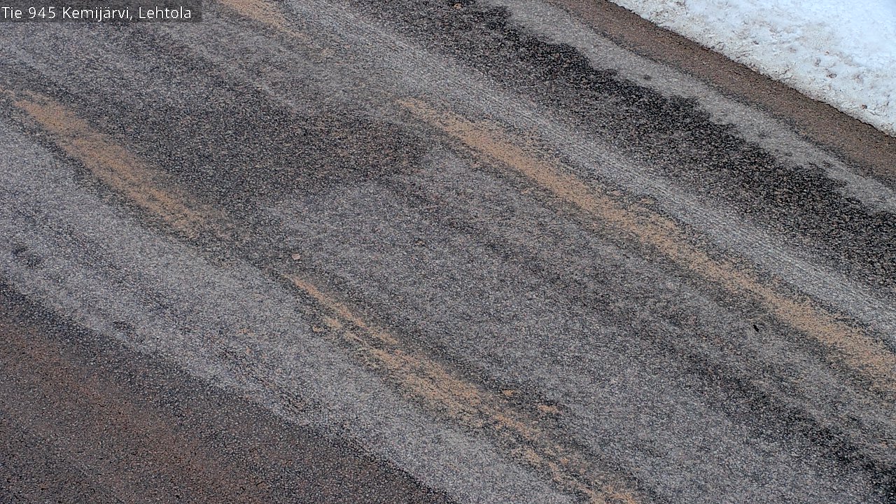 Weather Camera Image Road 945 Kemijärvi, Lehtola, Kemijärvi, Lappi