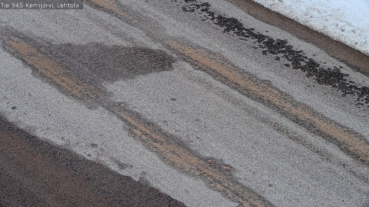 Weather Camera Image Road 945 Kemijärvi, Lehtola, Kemijärvi, Lappi