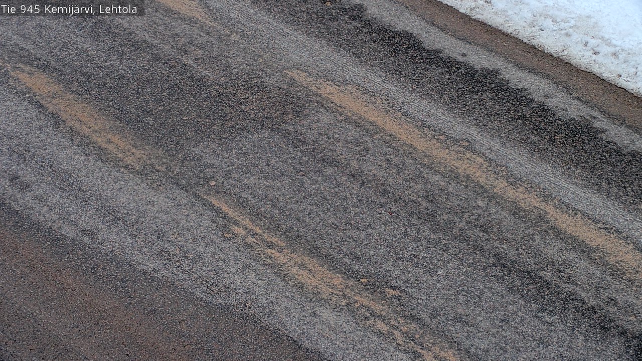 Weather Camera Image Road 945 Kemijärvi, Lehtola, Kemijärvi, Lappi