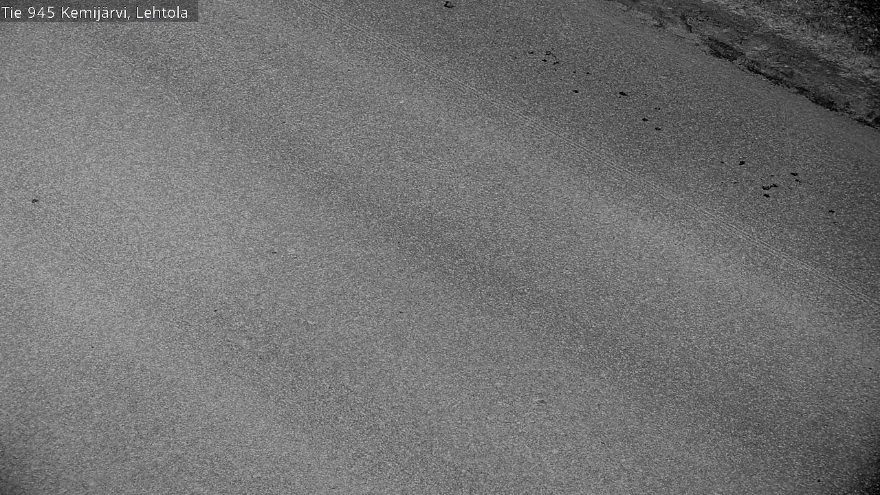 Weather Camera Image Väg 945 Kemijärvi, Lehtola, Kemijärvi, Lappi