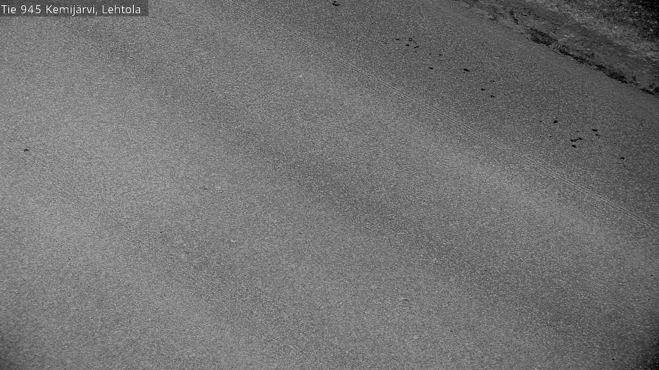 Weather Camera Image Väg 945 Kemijärvi, Lehtola, Kemijärvi, Lappi