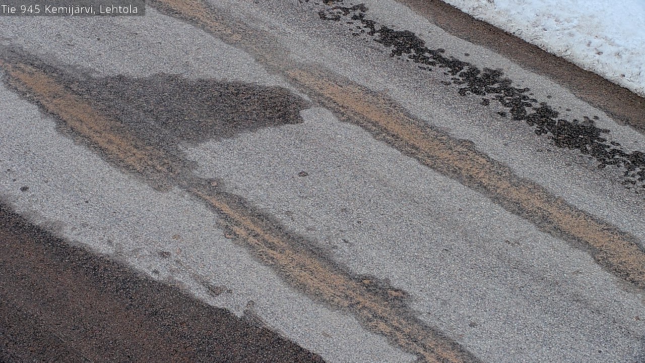 Weather Camera Image Road 945 Kemijärvi, Lehtola, Kemijärvi, Lappi