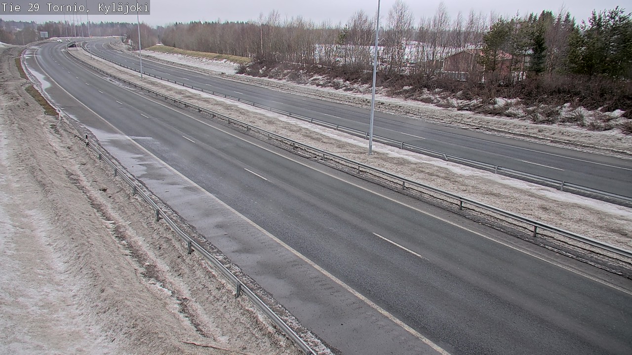 Weather Camera Image Road 29 Tornio Kyläjoki, Tornio, Lappi
