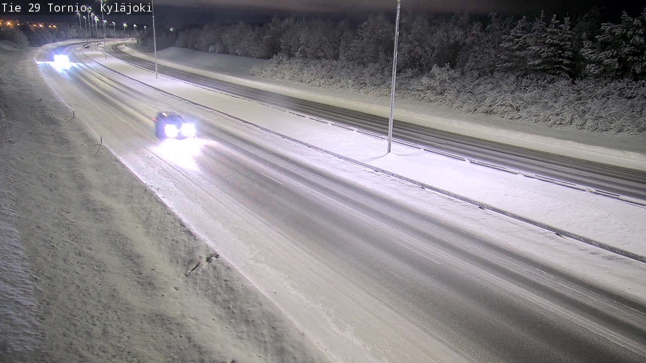 Kelikamerat Kuva Tie 29 Tornio Kyläjoki, Tornio, Lappi