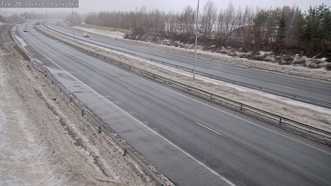 Weather Camera Image Road 29 Tornio Kyläjoki, Tornio, Lappi