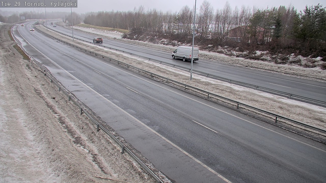 Weather Camera Image Road 29 Tornio Kyläjoki, Tornio, Lappi