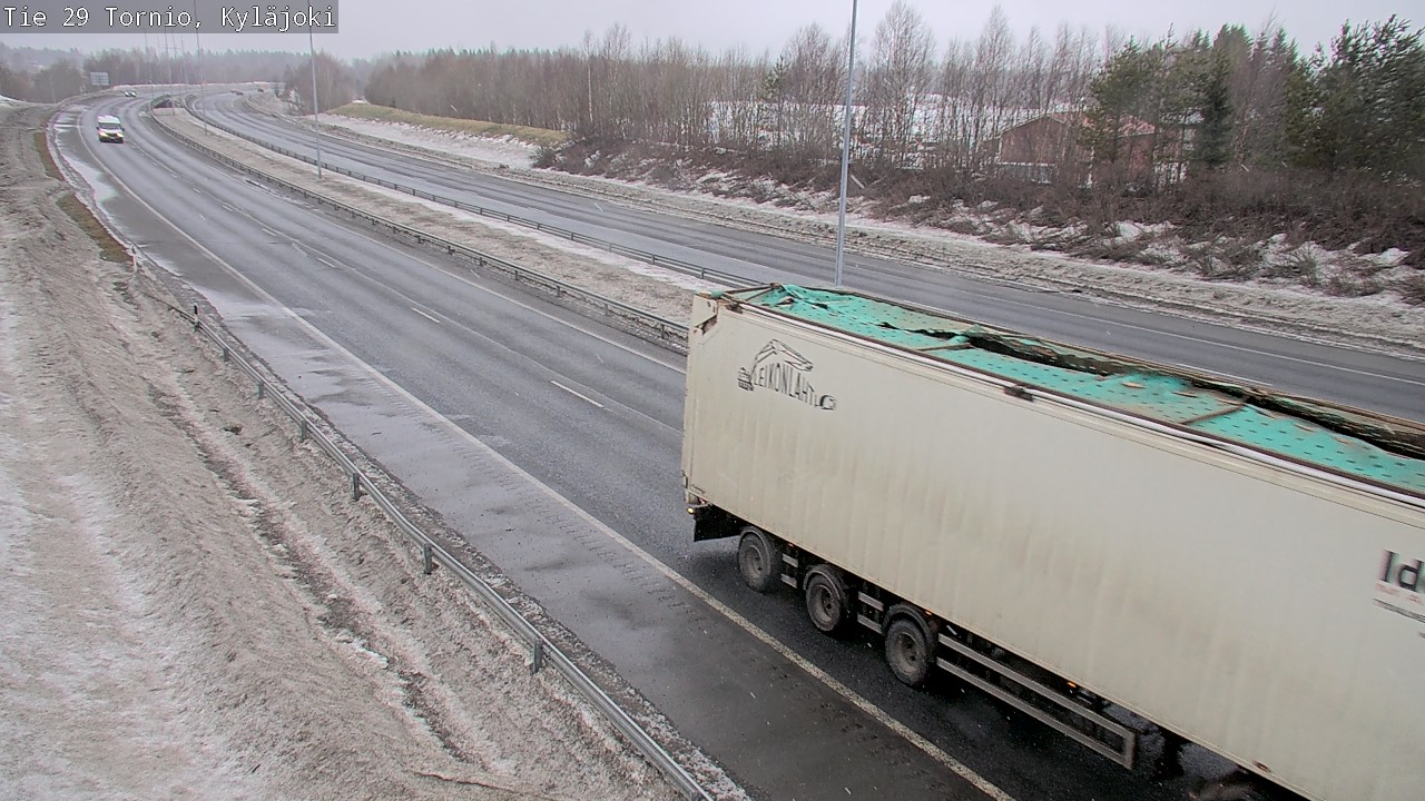 Weather Camera Image Road 29 Tornio Kyläjoki, Tornio, Lappi