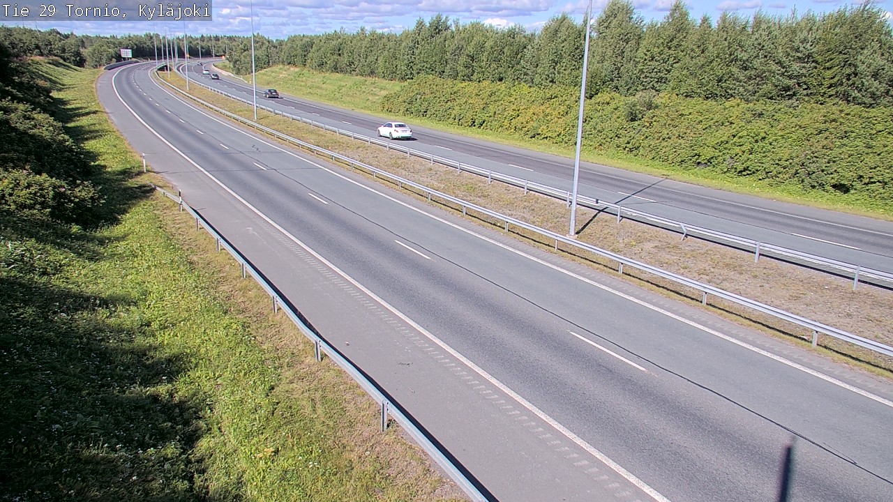 Weather Camera Image Road 29 Tornio Kyläjoki, Tornio, Lappi