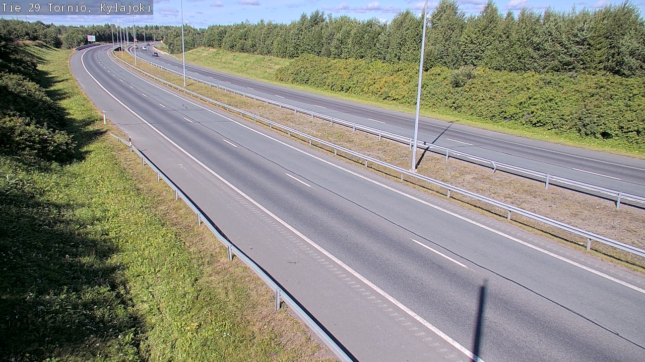 Weather Camera Image Road 29 Tornio Kyläjoki, Tornio, Lappi