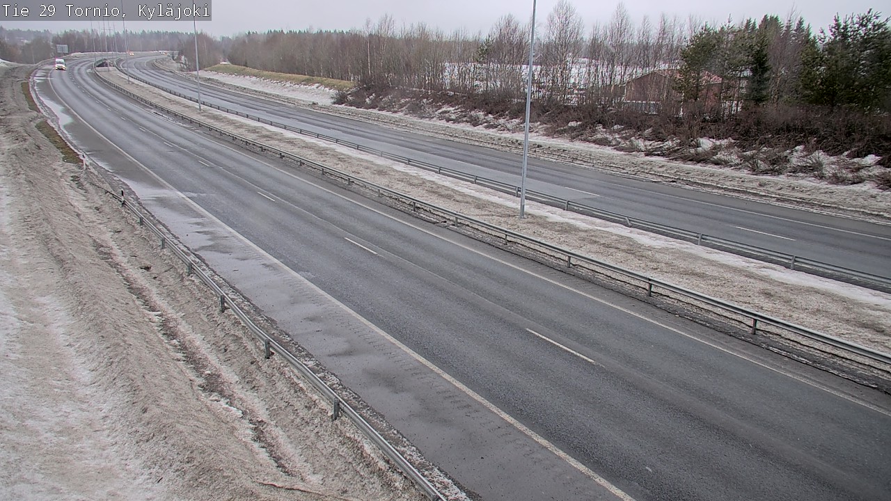 Weather Camera Image Road 29 Tornio Kyläjoki, Tornio, Lappi