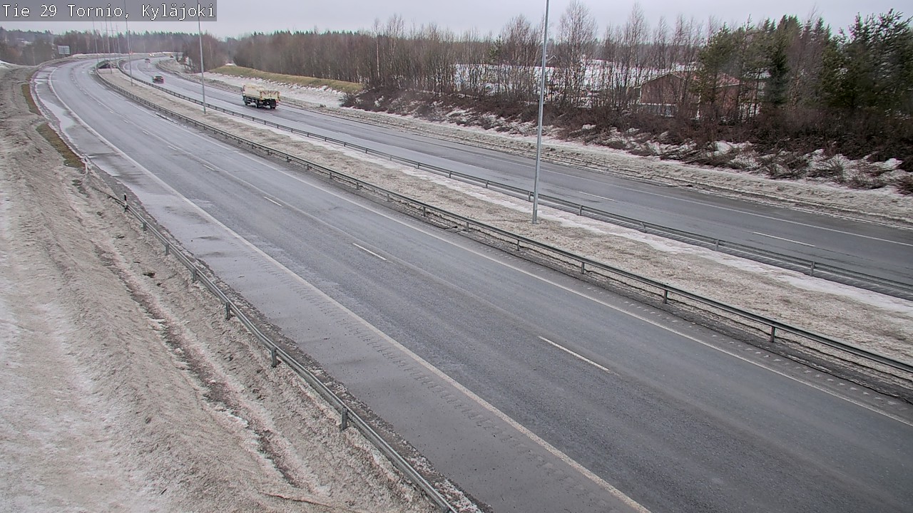 Weather Camera Image Road 29 Tornio Kyläjoki, Tornio, Lappi