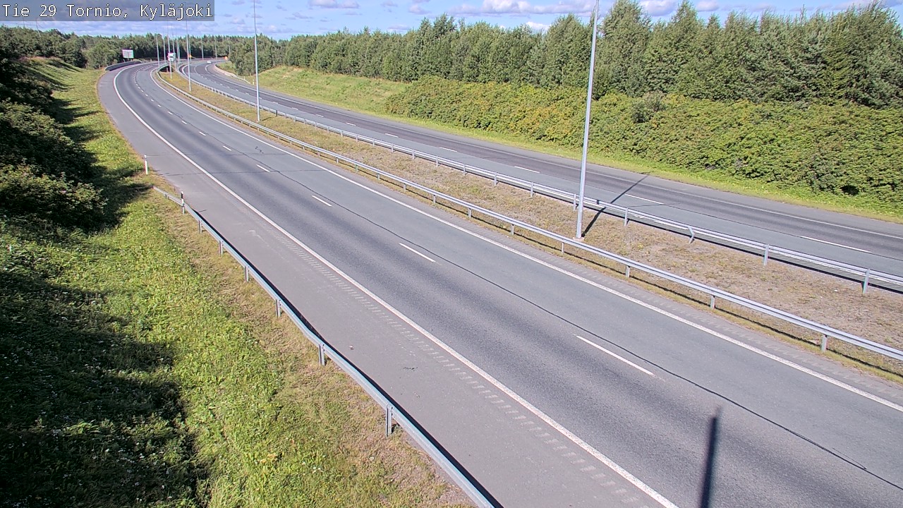 Weather Camera Image Road 29 Tornio Kyläjoki, Tornio, Lappi