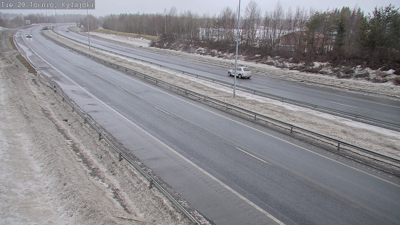 Weather Camera Image Road 29 Tornio Kyläjoki, Tornio, Lappi