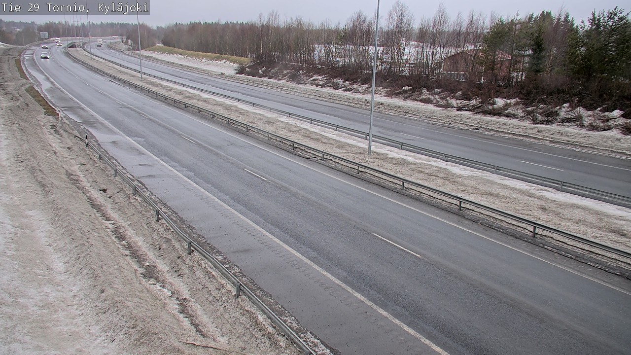 Weather Camera Image Road 29 Tornio Kyläjoki, Tornio, Lappi