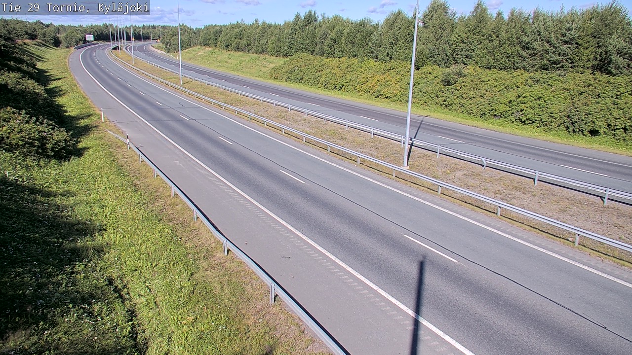 Weather Camera Image Road 29 Tornio Kyläjoki, Tornio, Lappi