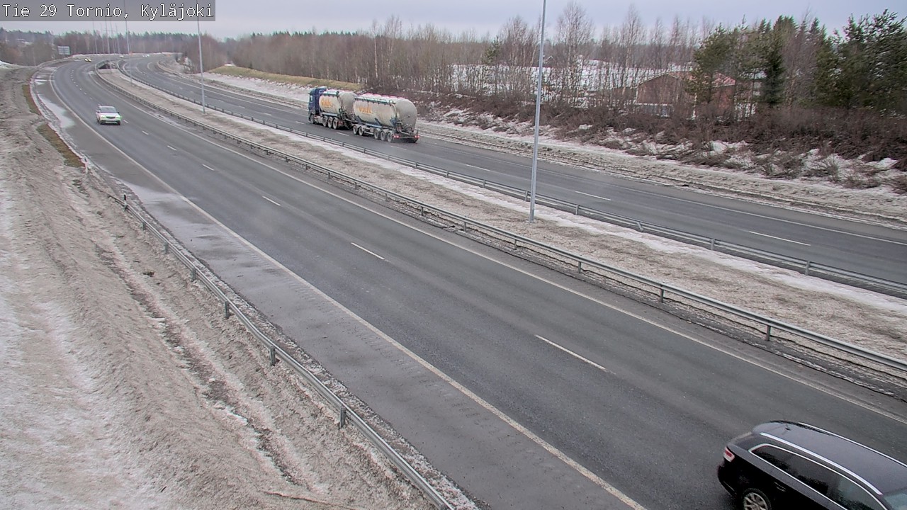 Weather Camera Image Road 29 Tornio Kyläjoki, Tornio, Lappi