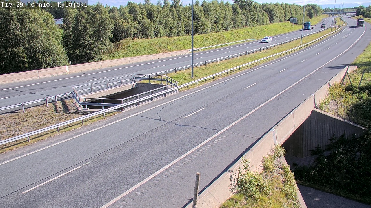 Weather Camera Image Road 29 Tornio Kyläjoki, Tornio, Lappi