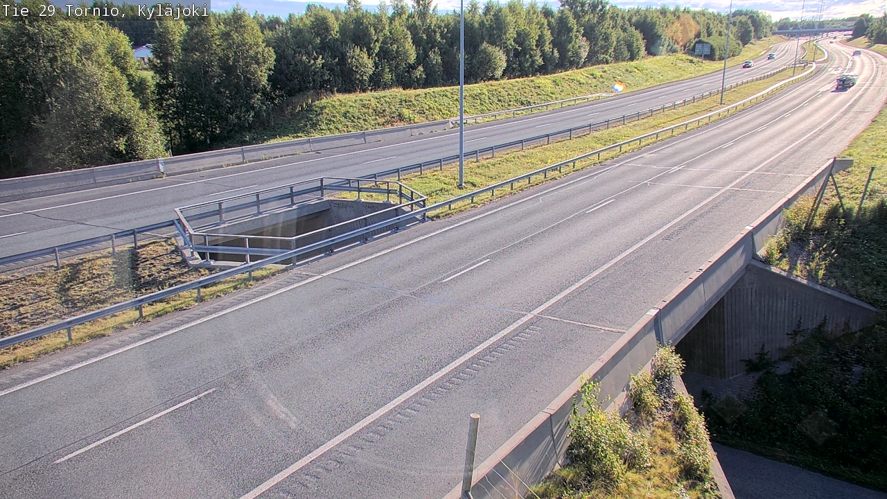Weather Camera Image Road 29 Tornio Kyläjoki, Tornio, Lappi