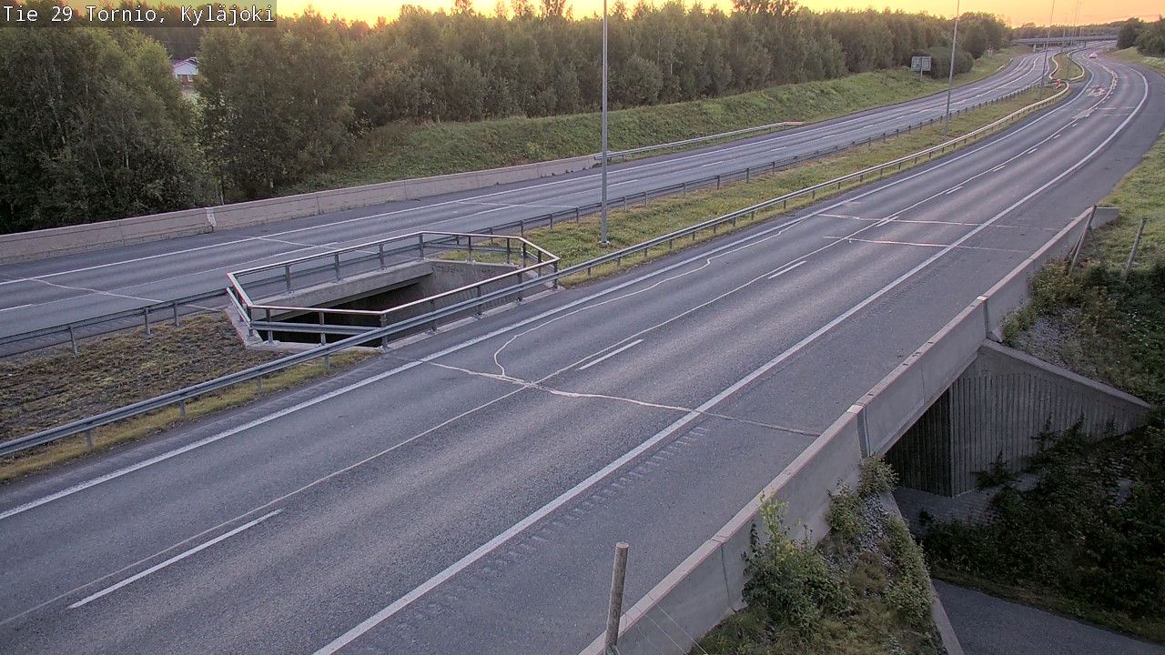 Kelikamerat Kuva Tie 29 Tornio Kyläjoki, Tornio, Lappi