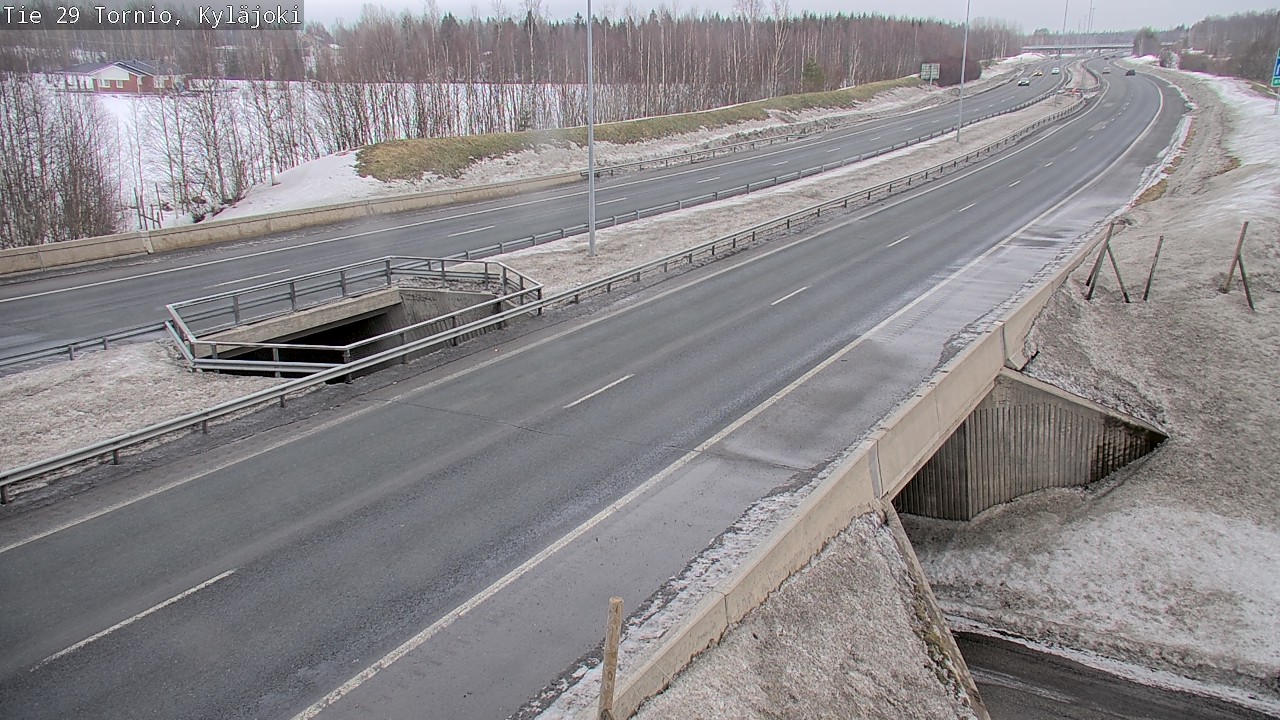 Weather Camera Image Road 29 Tornio Kyläjoki, Tornio, Lappi