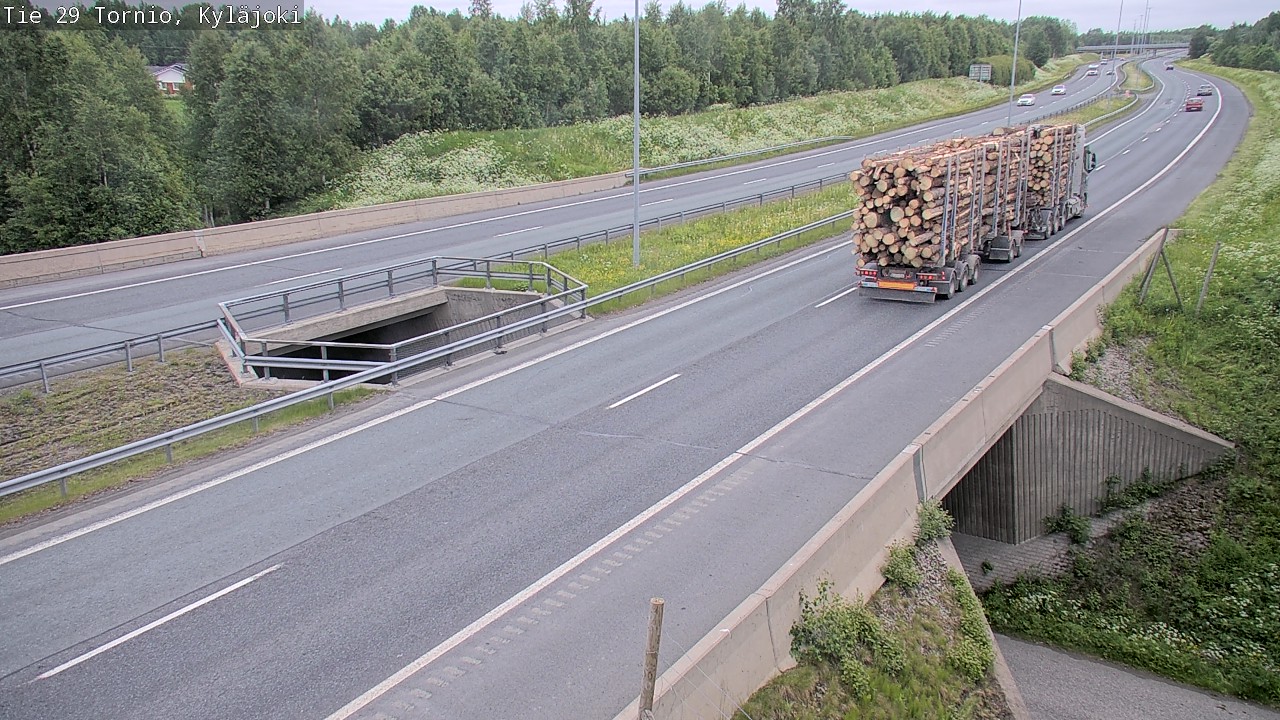 Kelikamerat Kuva Tie 29 Tornio Kyläjoki, Tornio, Lappi