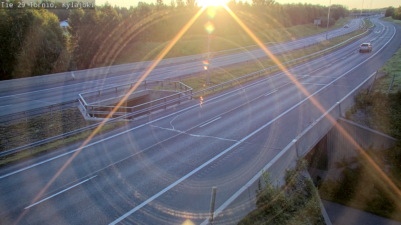 Kelikamerat Kuva Tie 29 Tornio Kyläjoki, Tornio, Lappi