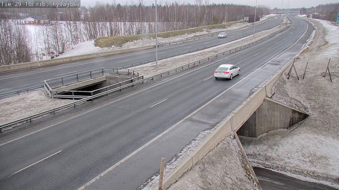 Weather Camera Image Road 29 Tornio Kyläjoki, Tornio, Lappi