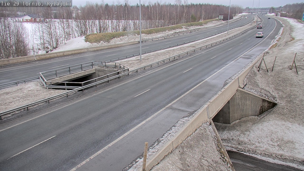 Weather Camera Image Road 29 Tornio Kyläjoki, Tornio, Lappi
