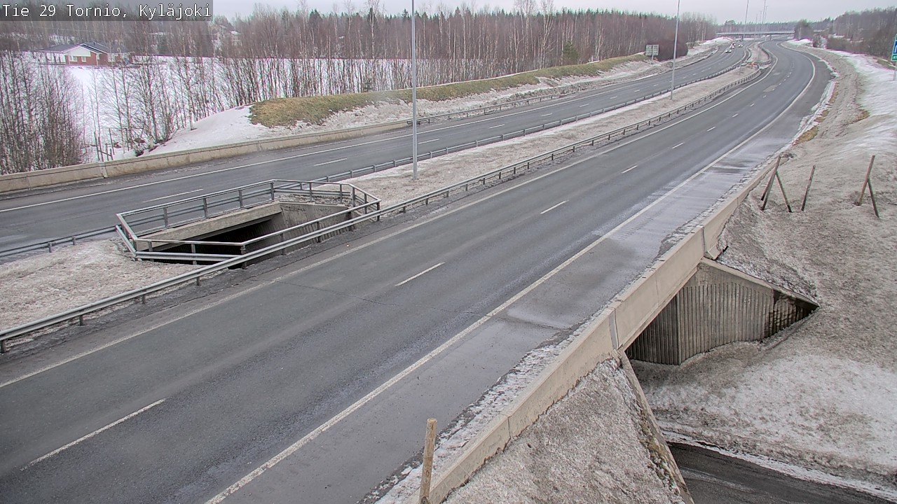 Weather Camera Image Road 29 Tornio Kyläjoki, Tornio, Lappi