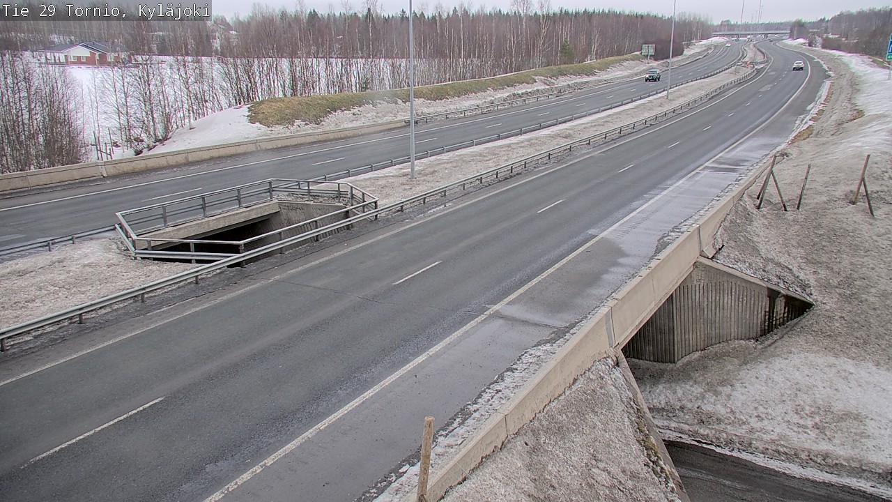 Weather Camera Image Road 29 Tornio Kyläjoki, Tornio, Lappi