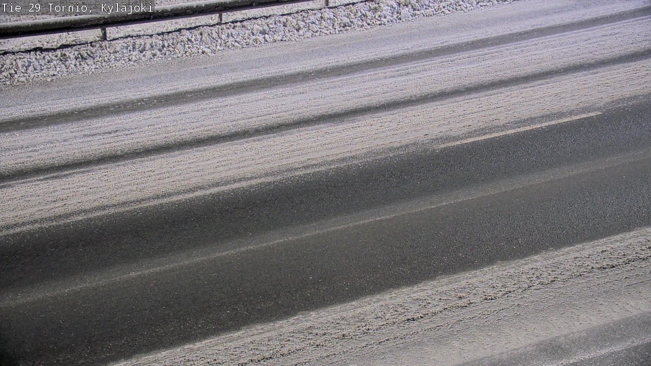 Weather Camera Image Road 29 Tornio Kyläjoki, Tornio, Lappi