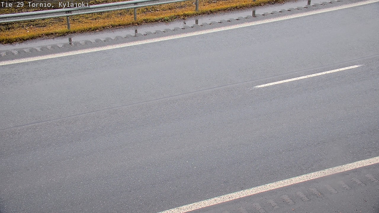 Weather Camera Image Väg 29 Torneå Kyläjoki, Tornio, Lappi