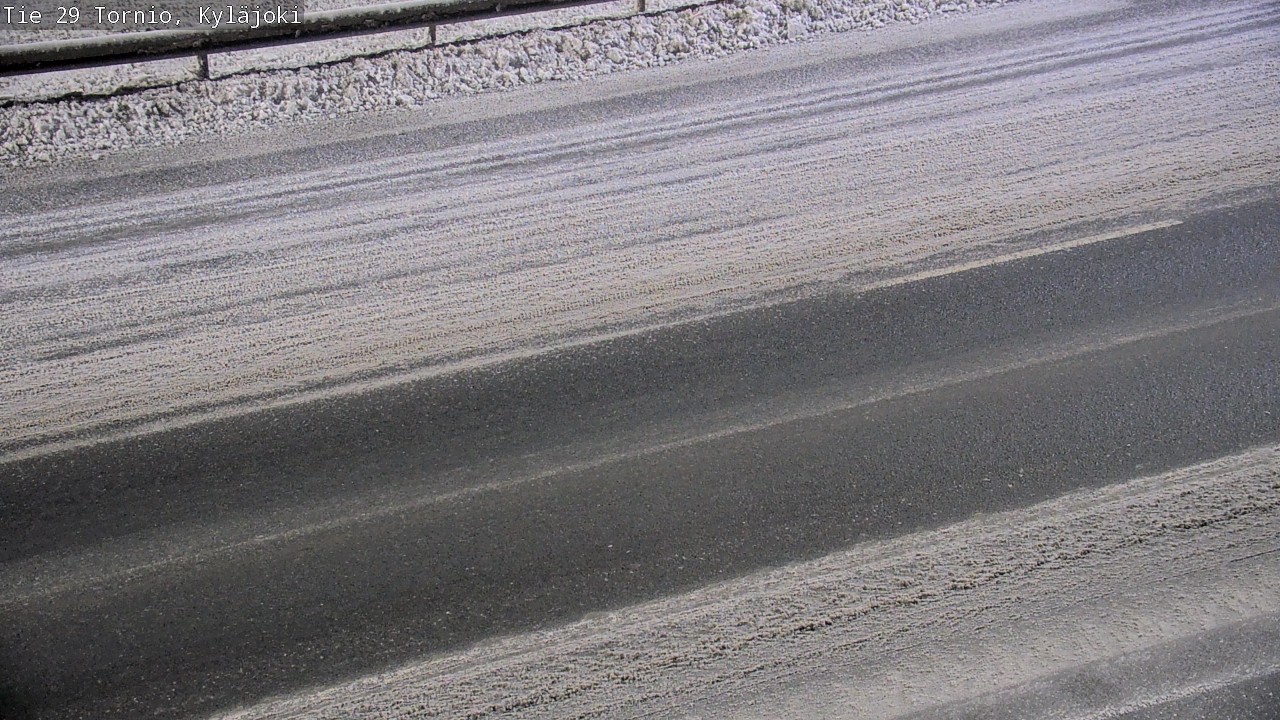 Weather Camera Image Road 29 Tornio Kyläjoki, Tornio, Lappi