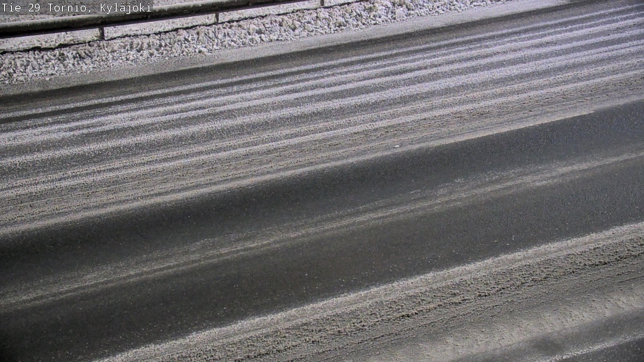 Weather Camera Image Road 29 Tornio Kyläjoki, Tornio, Lappi