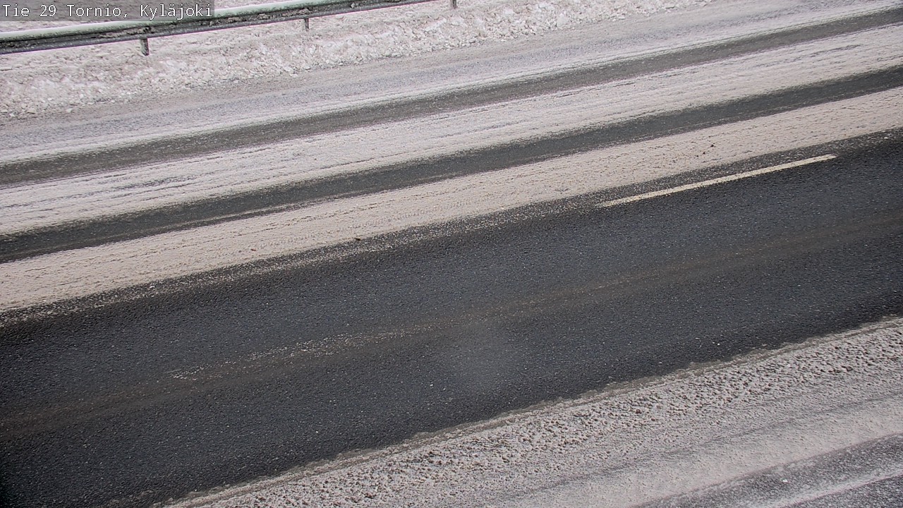 Weather Camera Image Road 29 Tornio Kyläjoki, Tornio, Lappi