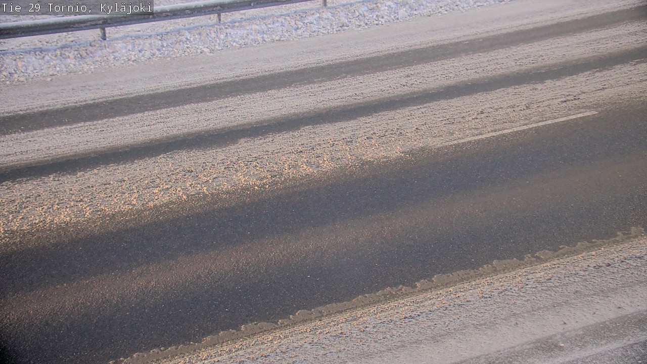 Weather Camera Image Road 29 Tornio Kyläjoki, Tornio, Lappi