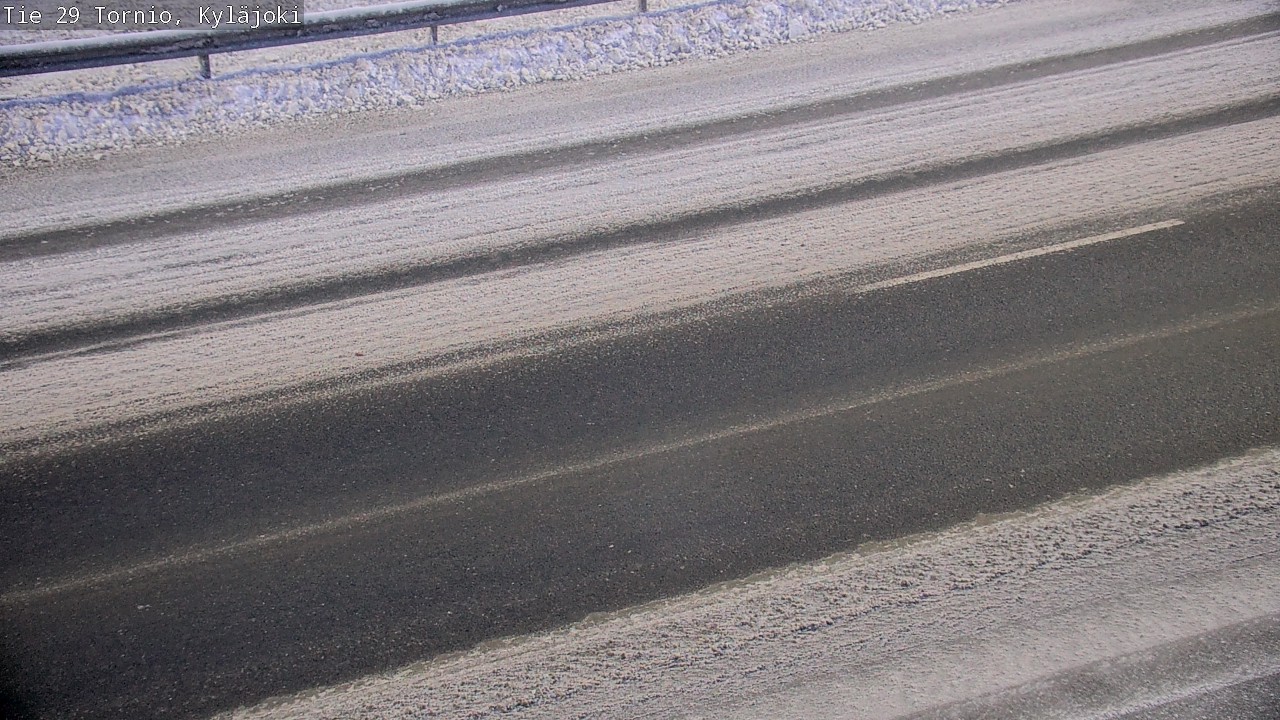 Weather Camera Image Road 29 Tornio Kyläjoki, Tornio, Lappi