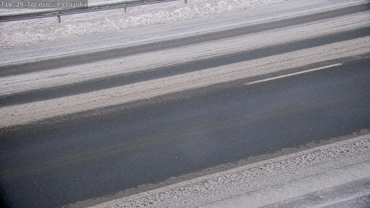 Weather Camera Image Road 29 Tornio Kyläjoki, Tornio, Lappi