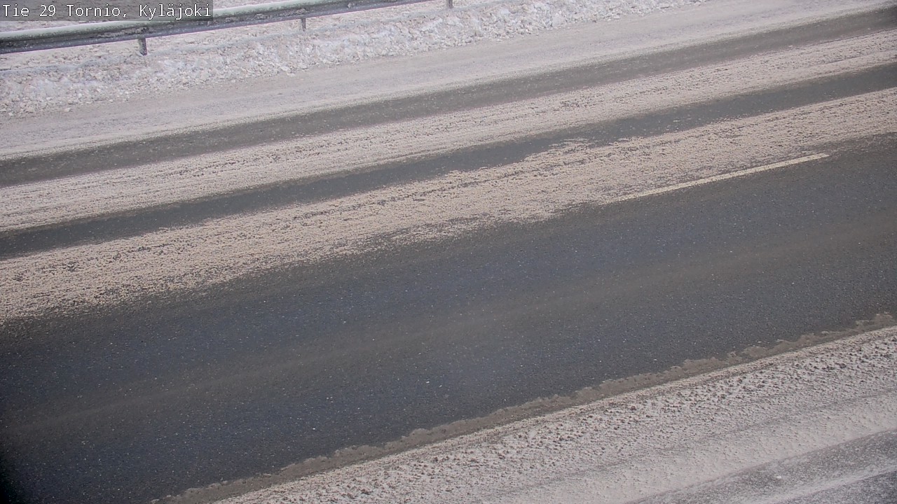 Weather Camera Image Road 29 Tornio Kyläjoki, Tornio, Lappi