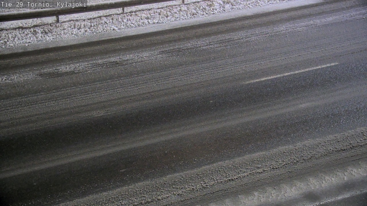 Weather Camera Image Road 29 Tornio Kyläjoki, Tornio, Lappi